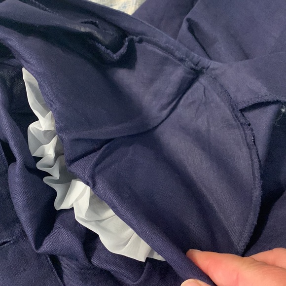 Che Bella Vintage Linen/Cotton dress- made in Hong Kong - Picture 10 of 11